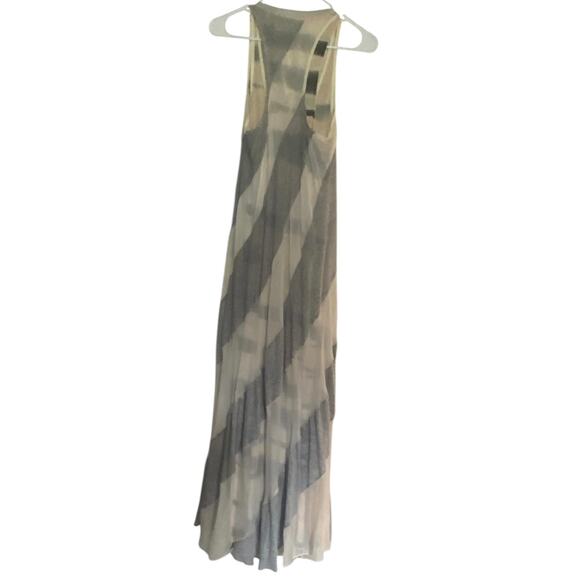 IISLI Pleated Ombre Maxi Dress Sz S - Picture 2 of 4